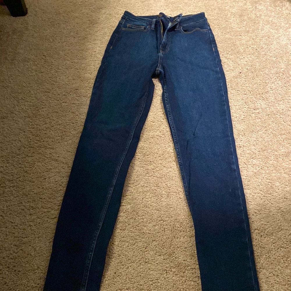 Dark blue skinny jeans SIZE 5